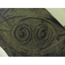 The Mullamast Stone, spiral horns